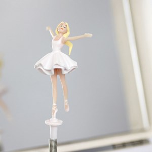 Boîte à bijoux musicale phosphorescente ballerina