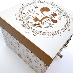 Boîte à bijoux musicale