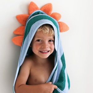 Cape de bain dino lagon (75 x 75 cm)