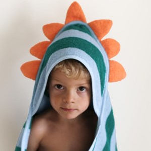 Cape de bain dino lagon (75 x 75 cm)