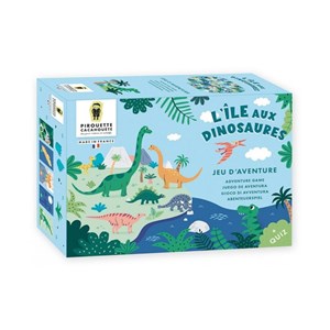 Mes jeux d'aventures : l'ile aux dinosau