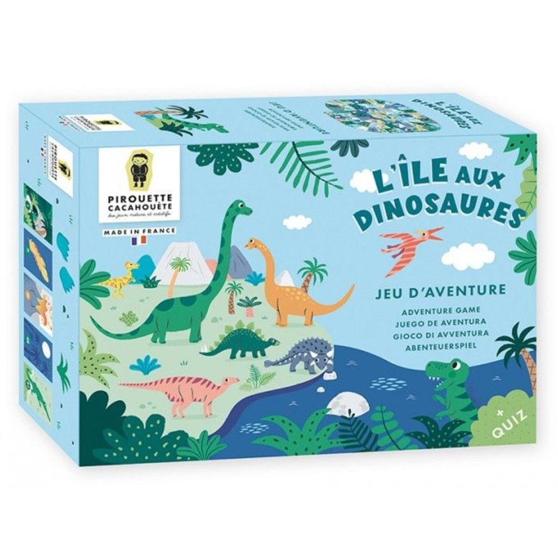 Mes jeux d'aventures : l'ile aux dinosau