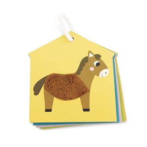 7 cartes tactiles - les animaux de la fe