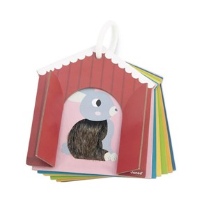7 cartes tactiles - les animaux de la fe