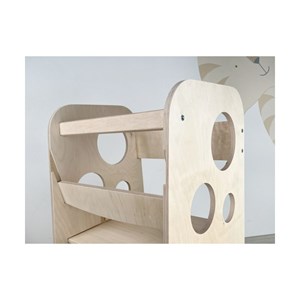 Tour 3en1 bubble max 75 cm bois naturel