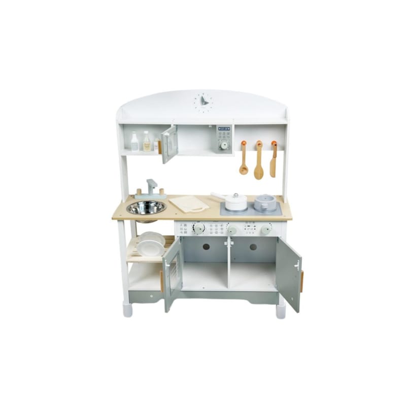 Cuisine enfant grise bois (EliNeli) - Image 1
