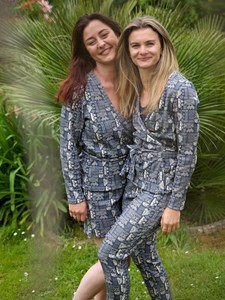 Kimono pyjama fauvette motif ethnique M