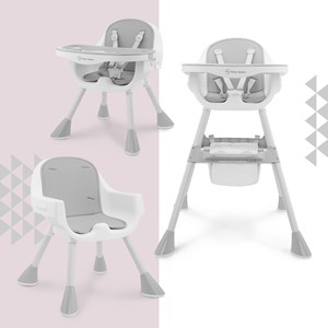 Chaise haute réglable coussin similicuir