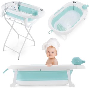 Baignoire bébé pliante coussin doux