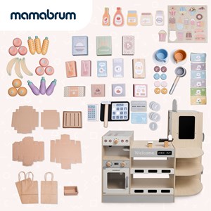 Marchande enfant fast food machine café