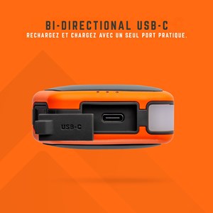 Chauffe-mains thaw 5k – usb, led, power bank, chaleur double face 7h