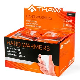 Pack de 40 chaufferettes jetables thaw - activation à l’air - petit format