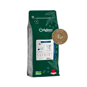 Café bio inde kerala - pur robusta - grain 1 kg