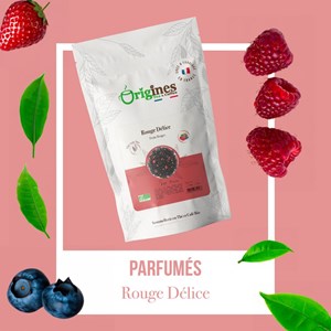 Thé noir bio rouge délice - chine - sachet 100g