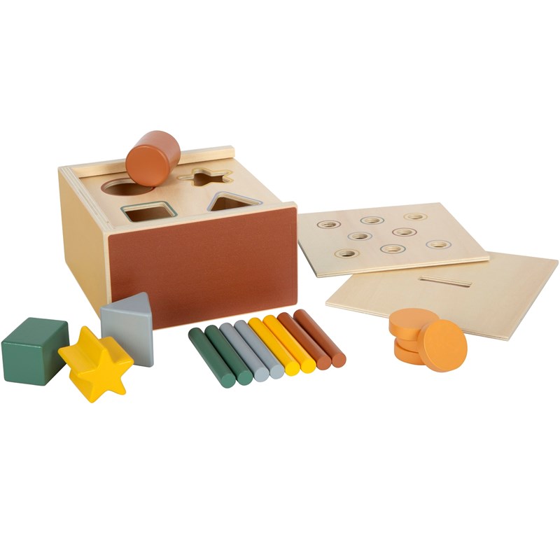 Jeu d'encastrement montessori (Small foot company) - Image 1