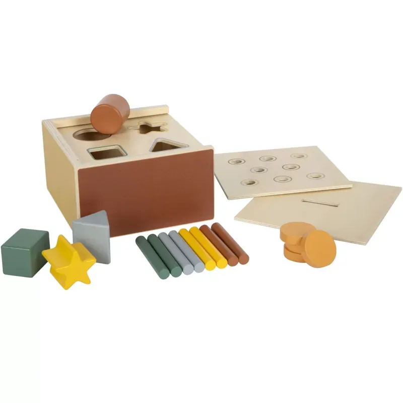 Jeu d'encastrement montessori (Small foot company) - Image 1