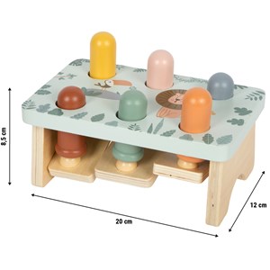 Banc à marteler safari