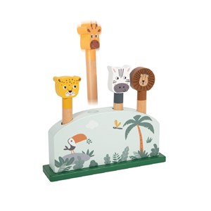 Pop-up animaux sauteurs safari