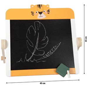 Tableau à craie et tableau blanc safari