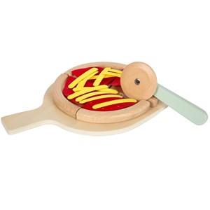 Ensemble de pizzeria en bois