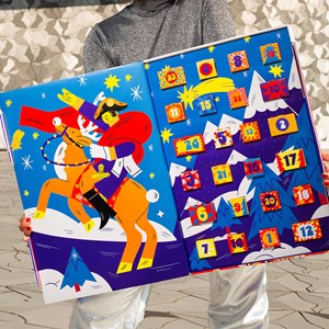 Calendrier de l'avent chocolat frenchy