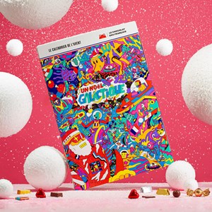 Calendrier de l'avent chocolat galactique