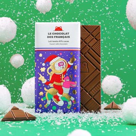 Chocolat au lait tendre 41% de noël