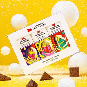Coffret de 3 mini tablettes - noël