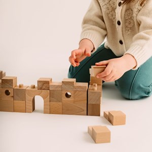 Brick A Block jeu de construction + fiches explicatives - 24 pièces - 2 à 10 ans