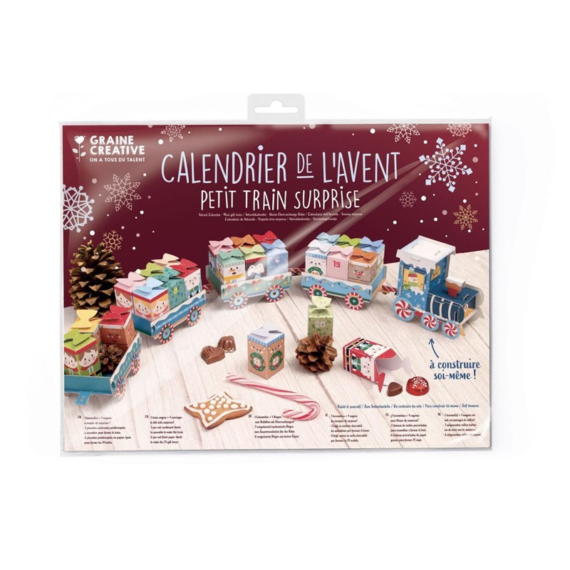 Calendrier graine creative marron