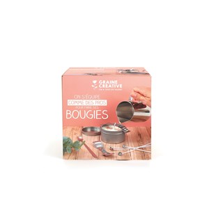 Kit bougies graine creative