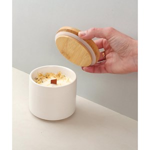 Pot graine creative marron