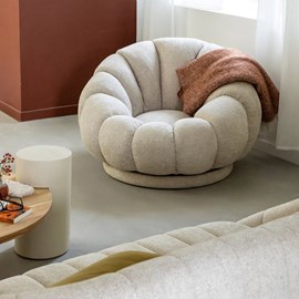 Fauteuil nuage écru