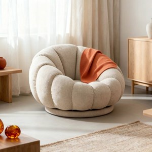 Fauteuil nuage écru