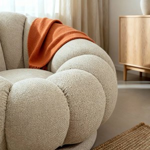 Fauteuil nuage écru