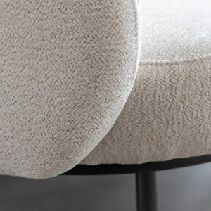 Canapé tissu bouclette