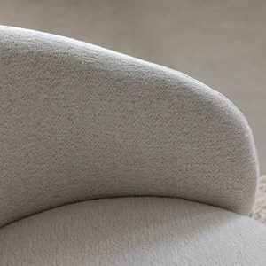 Canapé tissu bouclette