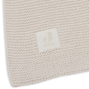 Couverture en tricot basic knit oatmeal (75 x 100 cm)