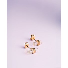 Boucles d'oreilles ilios citrine