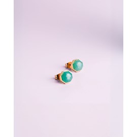 Boucles d'oreilles thalassa aventurine