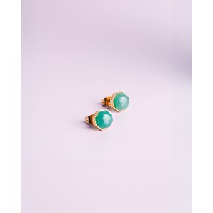Boucles d'oreilles thalassa aventurine Vert