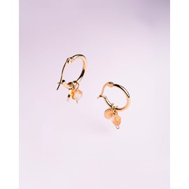 Boucles d'oreilles afti citrine