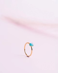 Bague athena blue cristal de roche 60