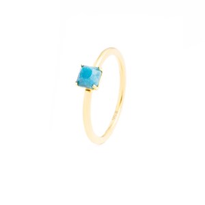 Bague athena blue cristal de roche 60