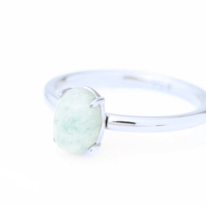 Bague delphi turquoise silver amazonite 52