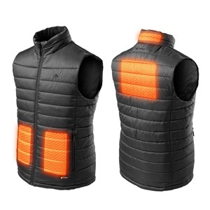 Gilet chauffant homme thaw - rechargeable usb-c, chaleur jusqu’à 9h - taille s