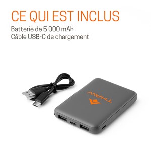 Écharpe chauffante thaw 2.0 – usb-c, ultra douce, chaleur jusqu’à 8h