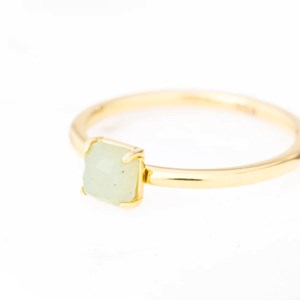 Bague athena green aventurine 48