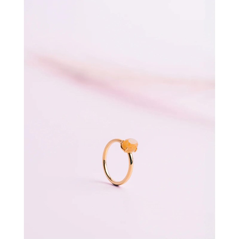 Bague delphi yellow topaze