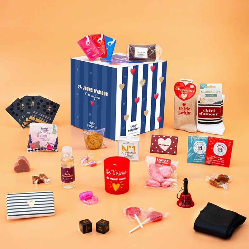 Calendrier de l'avent couple coquin duo